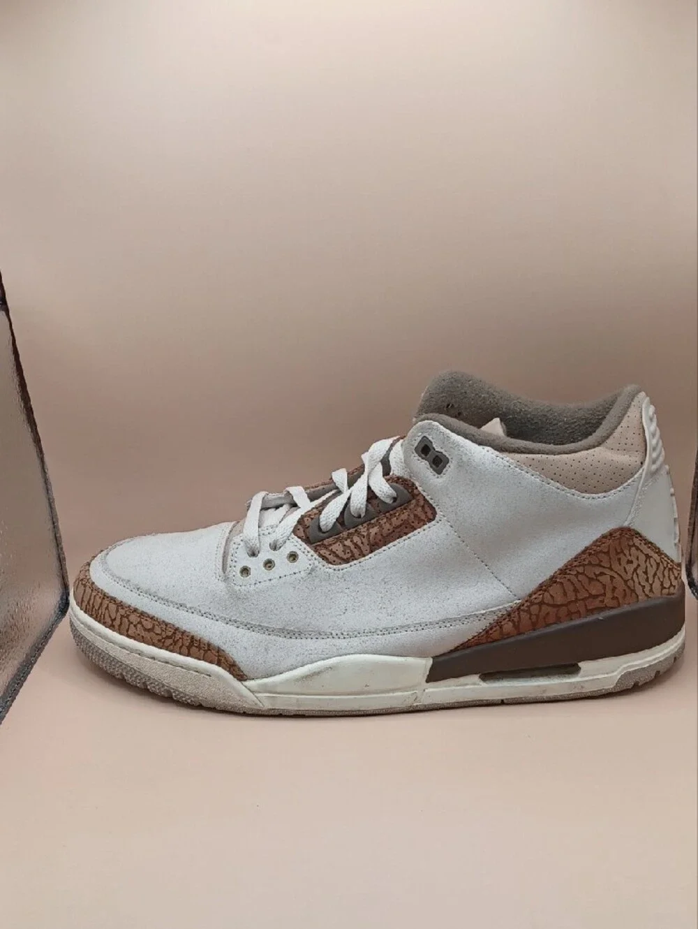 Pre-Owned Nike Air Jordan 3 Retro Sneaker-Palomino Men Size 14 US CT8532-102